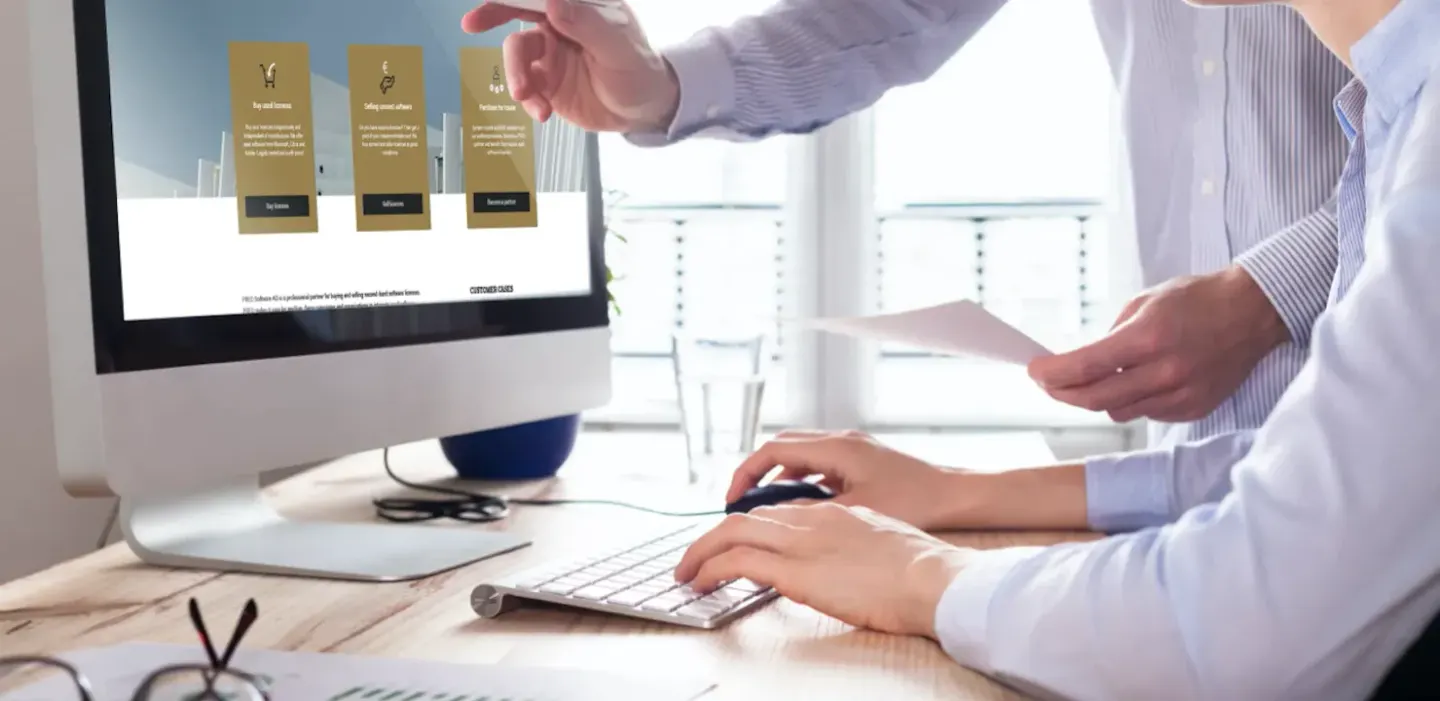 PREO Software AG — trading in used software licences